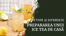 Cum să preparați corect un ice tea, răcoritor și plin de savoare