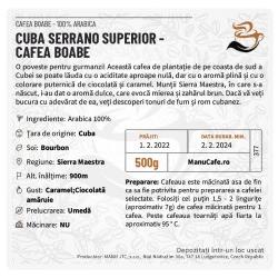 Eticheta Manu cafe - mare - 1 buc
