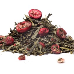 SENCHA MERIȘOARE - CĂPȘUNI - ceai verde