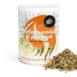 PIELE FRUMOASĂ ȘI PĂR BOGAT - ceai de plante 210g